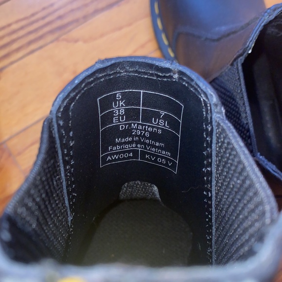 Dr. Martens Black Chelsea Boot (worn once) - Picture 6 of 7